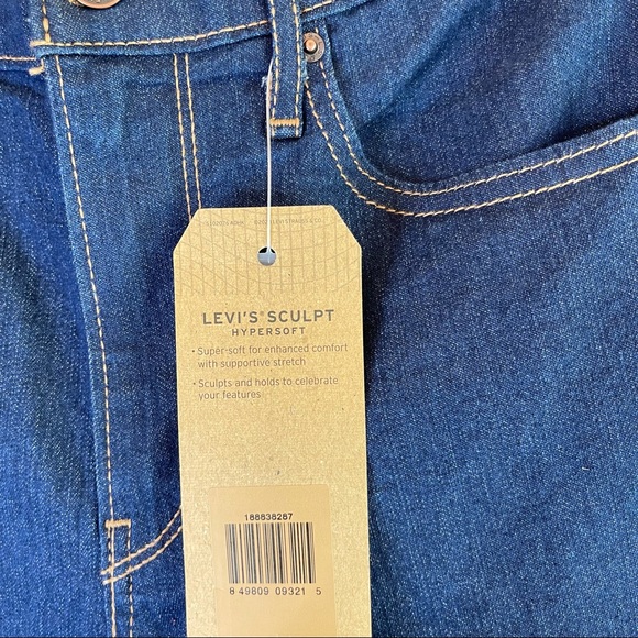 Levi’s 724 Hi Rise Straight Leg Jeans/Sz:27/NWT - Picture 7 of 10